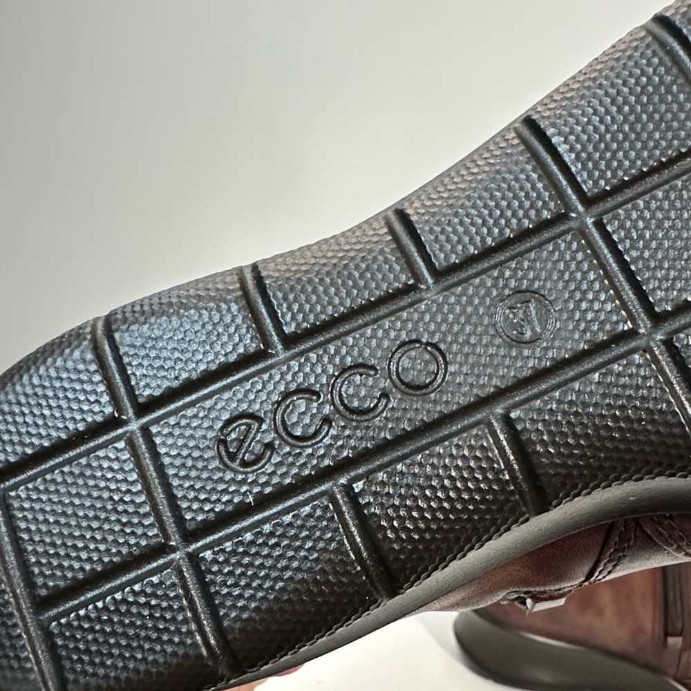 Ecco Women’s Finola Wedge Ankle‎ Boots Size 6-6.5 Leather Steampunk - Picture 9 of 15